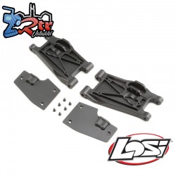 Front Lower Suspension Arms (L-R): Super Rock Rey