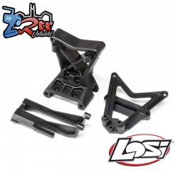 Front Upper Arm-Shock Mount and ESC Mount: RZR Rey