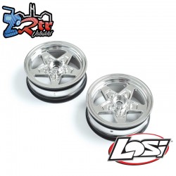 Front Wheel  Chrome (2): 22S Drag