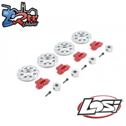 Hex Rotor Caliper and Pin Set (4): Baja Rey