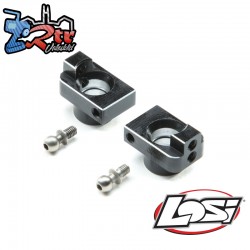 Hub Set Rear  Aluminum: Mini-T 2.0  Mini-B