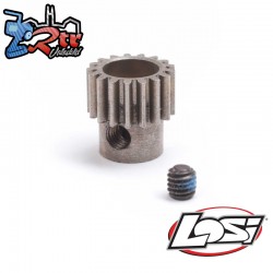 Pinion Gear  17T  0.5M  2mm Shaft: Mini JRX2