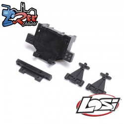 Rear Bulkhead  Toe Block  Link Mount: Mini JRX2
