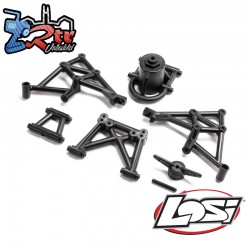Rear Cage: 8X Super Lasernut