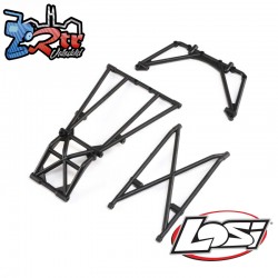 Rear Cage and Hoop Bars  Black: LMT