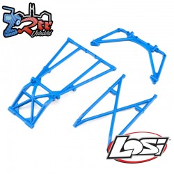 Rear Cage and Hoop Bars  Blue: LMT