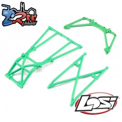 Rear Cage and Hoop Bars  Green: LMT