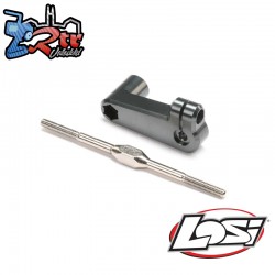 Servo Horn & Steering Link: 8X Super Lasernut