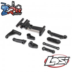 Servo Mount and Steering Servo Set: RZR Rey