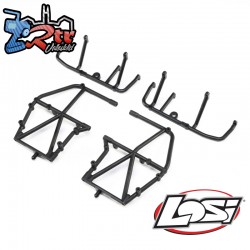 Side Cage and Lower Bar  Black: LMT