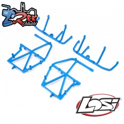Side Cage and Lower Bar  Blue: LMT