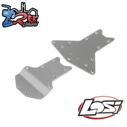 Skid Plate Set Front Rear: LST 3XL-E