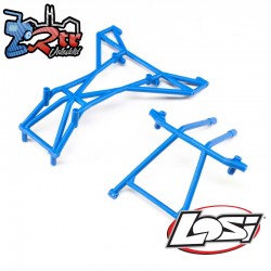 Top and Upper Cage Bars  Blue: LMT