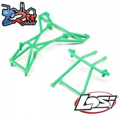 Top and Upper Cage Bars  Green: LMT