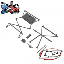 Top Bar X-Bar Cover and Tire Mount: Baja Rey