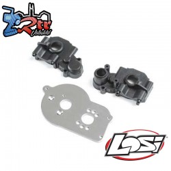 Transmission Case & Motor Plate: Mini-T 2.0  Mini-B