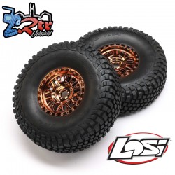 Wheel  Tire  Mounted (2): 8X Super Lasernut