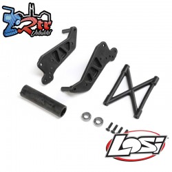 Wheelie Bar Set  Black: LMT