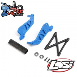 Wheelie Bar Set  Blue: LMT