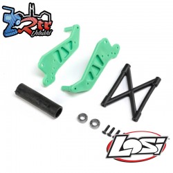 Wheelie Bar Set  Green: LMT
