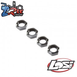 Wheel Nuts  Black (4): Super Baja Rey