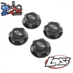 Wheel Nuts  Captured Black (4): DBXL-E 2.0