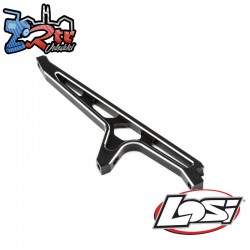 Chassis Brace  Front  Black  Aluminum: MTXL