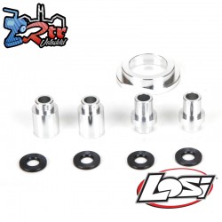 Engine Mount Spacer and Clutch Mount  Aluminum  Silver: MTXL