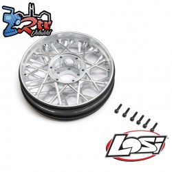 Front Wheel Set  Satin Chrome: Promoto-SM