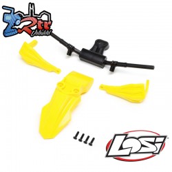 Fender  Handguards & Handle Bars  Yellow: Promoto-SM