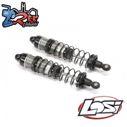 Aluminum Rear Shock Set Complete: Mini-T 2.0  Mini-B  BL
