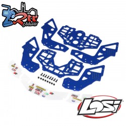 Chassis Plate Set  Blue: LMT 2.0