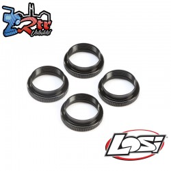 16mm Shock Nuts and O-rings (4): 8X  8XE