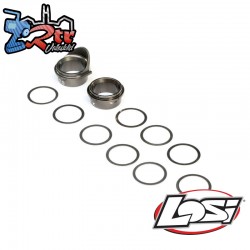 Rear gearbox bearing inserts  aluminum: 8x
