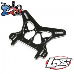 Rear shock tower  black  aluminum: 8x-8xe