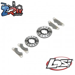 Heavy duty brake pads & disks:8&8t4.0