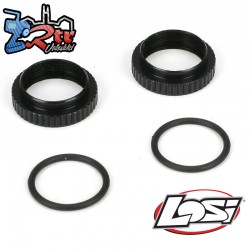 Shock preload adjuster nut w- o-rings: 22