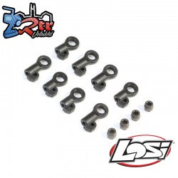 Shock end set w- spring cups  12mm shock: 22