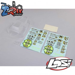 Body set with decals  clear: 8x  8xe 2.0