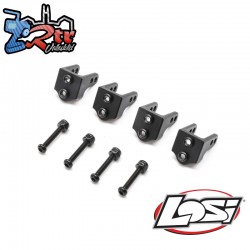 Aluminum Upper Shock Mount  Black: Mini LMT (4)
