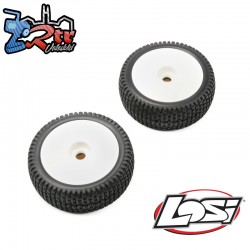 1-5 Mounted Wheel and Tire  White (2): 5IVE-B