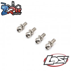 Ball Stud Low Mount 4.8 x 5mm (4): 22 5.0