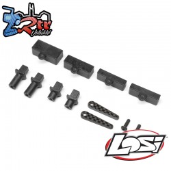 Carbon Tab Battery Mount Set: 22X-4