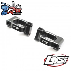 Caster Block Set 6 deg Aluminum: 22X-4