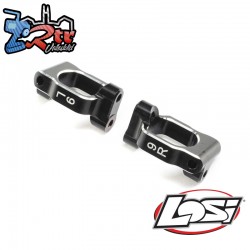 Caster Block Set 9 deg Aluminum: 22X-4