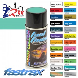 Pintura Fastrax Lexan Verde Azulado con aditivo anti Nitro 150Ml