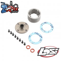 Diff Housing Set Aluminum (1): 5B  5T  MINI WRC