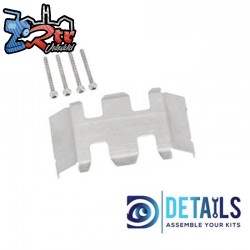 Piezas de protección de placa de deslizamiento Acero inoxidable 1 Piezas Axial SCX24