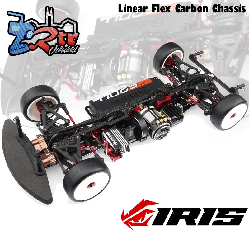 Iris ONE.2 Competition Touring Car Ky 4Wd Linear Flex Chasis de Carbono