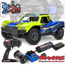 Traxxas Mini Slash Bl-2s Short Course Brushless 2s Amarillo